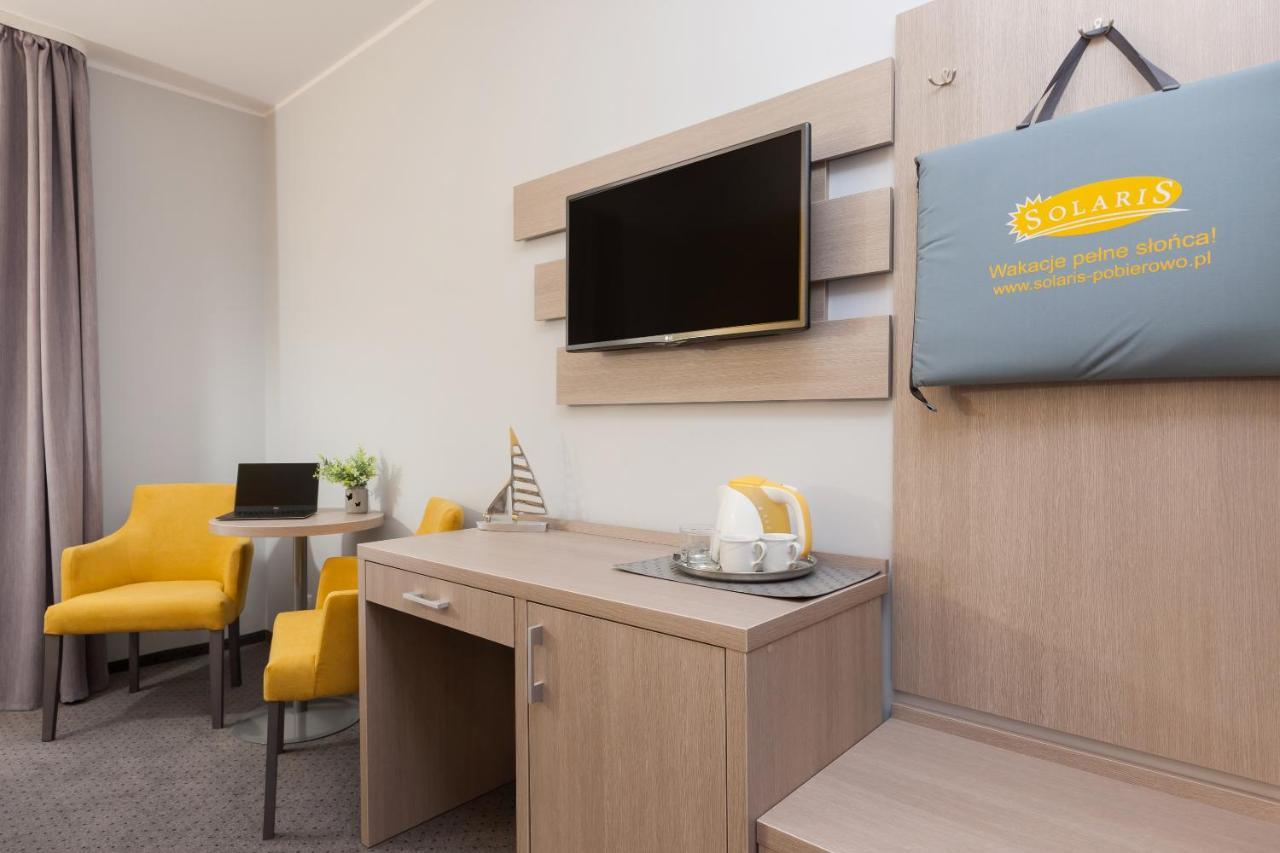Solaris Hotell Pobierowo Exteriör bild