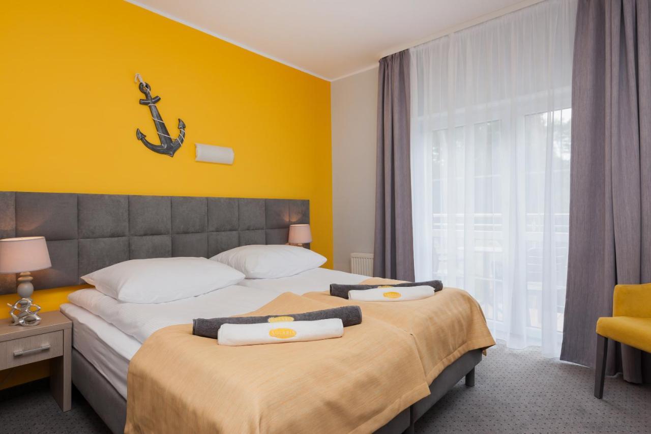 Solaris Hotell Pobierowo Exteriör bild