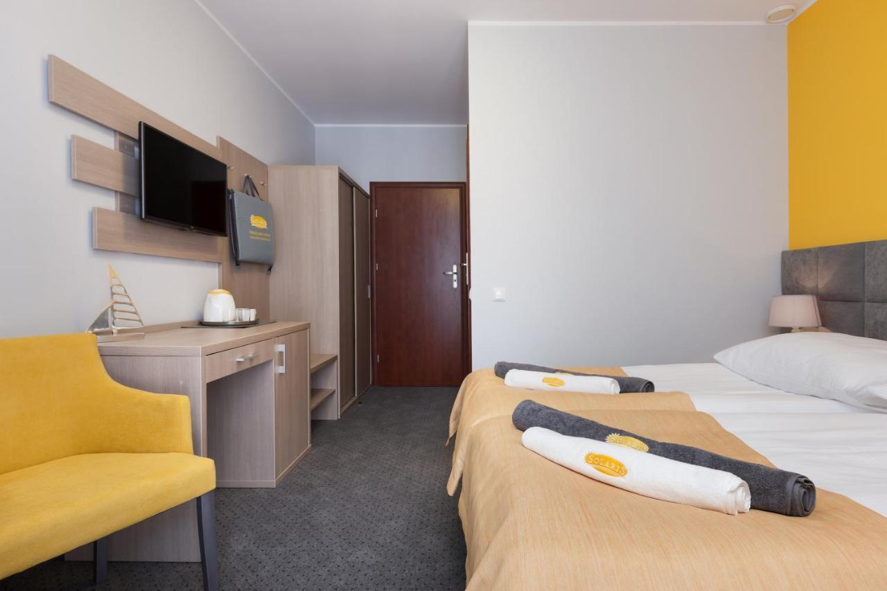 Solaris Hotell Pobierowo Exteriör bild