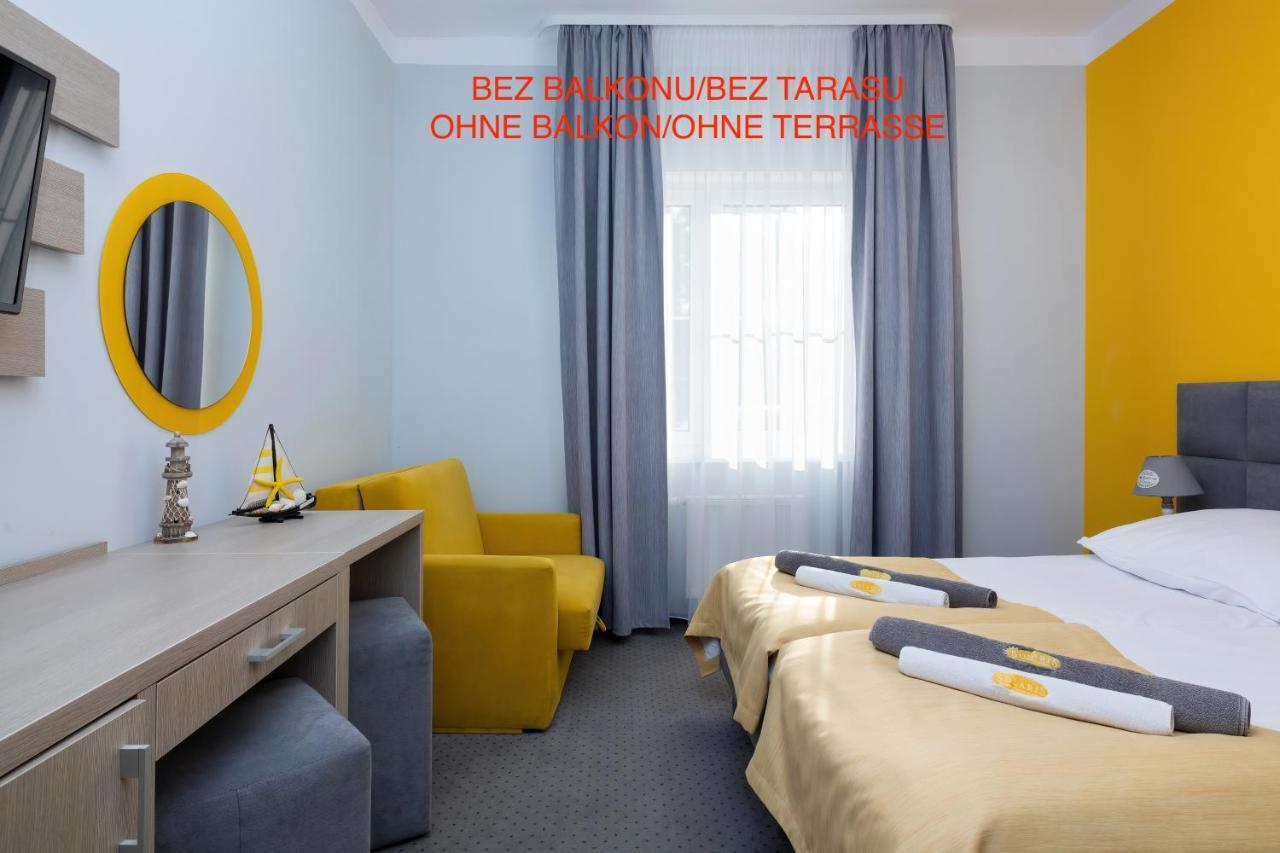 Solaris Hotell Pobierowo Exteriör bild